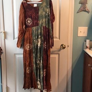Celestial hippy dress